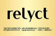 Relyct font family, a Sans Serif Font by vlad.berla (Thumbnail 2 of 7)