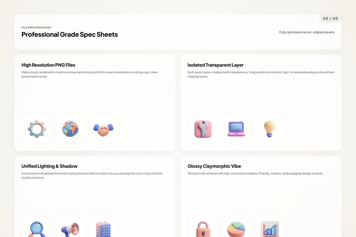3D Business Icons, an Emoji Icon by River Visual (Photo 5 of 5)