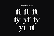 Rytega - Luxury Retro Font, a Serif Font by Iqsiart Studio (Thumbnail 12 of 15)