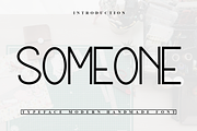 Someone, a Serif Font by InermediaSTUDIO (Thumbnail 1 of 7)