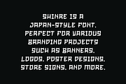 Shinre - Japanese Font, a Handwritten Font by Iqsiart Studio (Thumbnail 5 of 7)