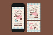 Tea Party Flyer, a Flyer Template by graphicook (Thumbnail 3 of 3)