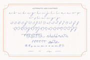 Delgian - Handwritten Script Font, a Script Font by Littlehand (Thumbnail 8 of 9)