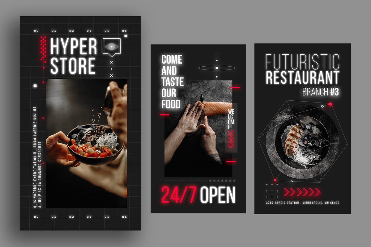 Japanese Style Instagram Pack, a Websites & App Template by Pixflow (Photo 4 of 6)