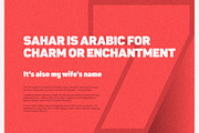 Sahar Heavy (Roman & Italic), a Sans Serif Font by Lella7 (Thumbnail 3 of 15)