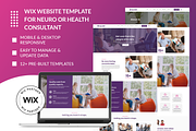 Wix Website Theme for Mental Health, a Wix Template by Wix Creative Themes (Thumbnail 1 of 7)