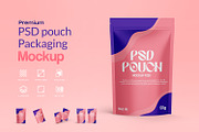 Cosmetic Pouch Bag Packaging Mockup, a Packaging Mockup by Ram Studio LLC (Thumbnail 1 of 10)