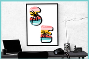 Summer-PNG fonts, a Symbol Font by It me digital art (Thumbnail 6 of 6)