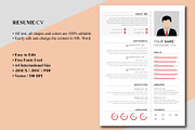1 Pages Clean CV Template | Editable, a Resume Template by Blue Digital Studio (Thumbnail 2 of 2)
