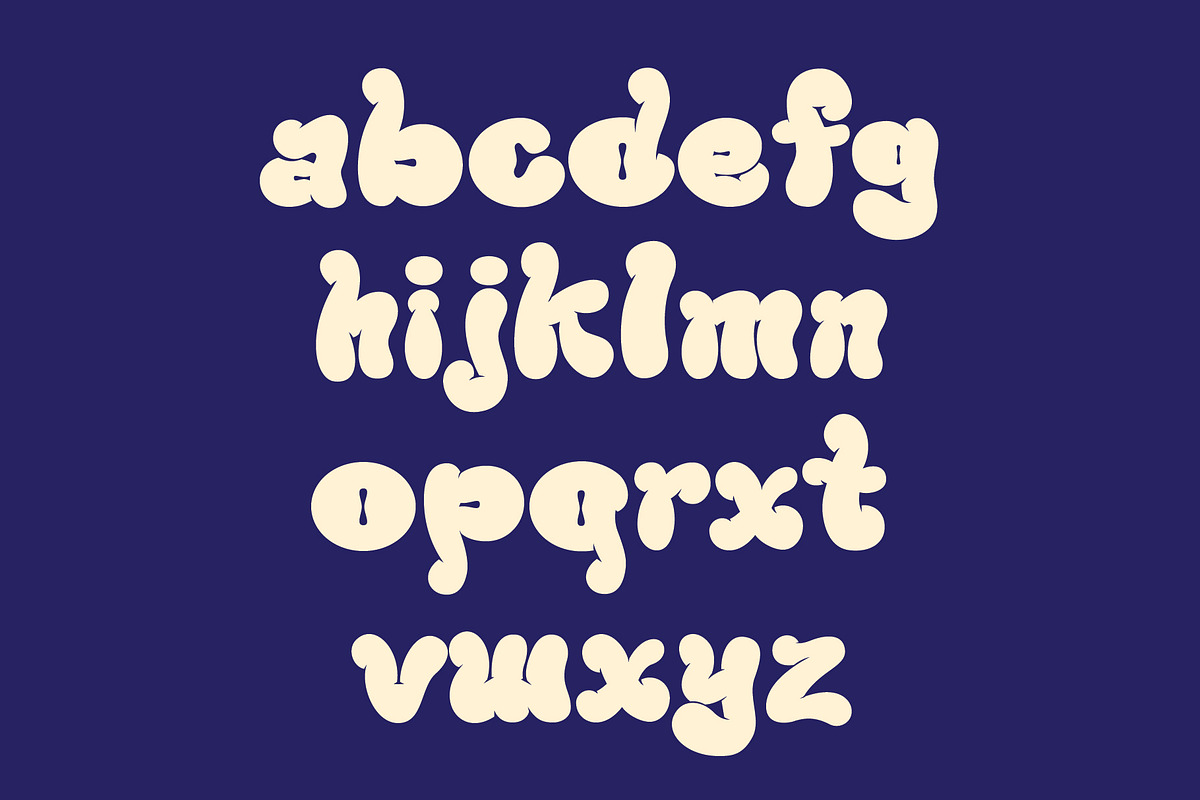 Thickum Thighs - juicy display font, a Serif Font by Font Infusions (Photo 4 of 13)