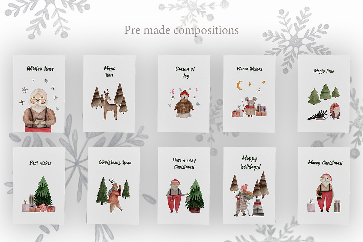 Christmas Magic, a Decorative Illustration by Katia Serdiuk (Photo 2 of 5)
