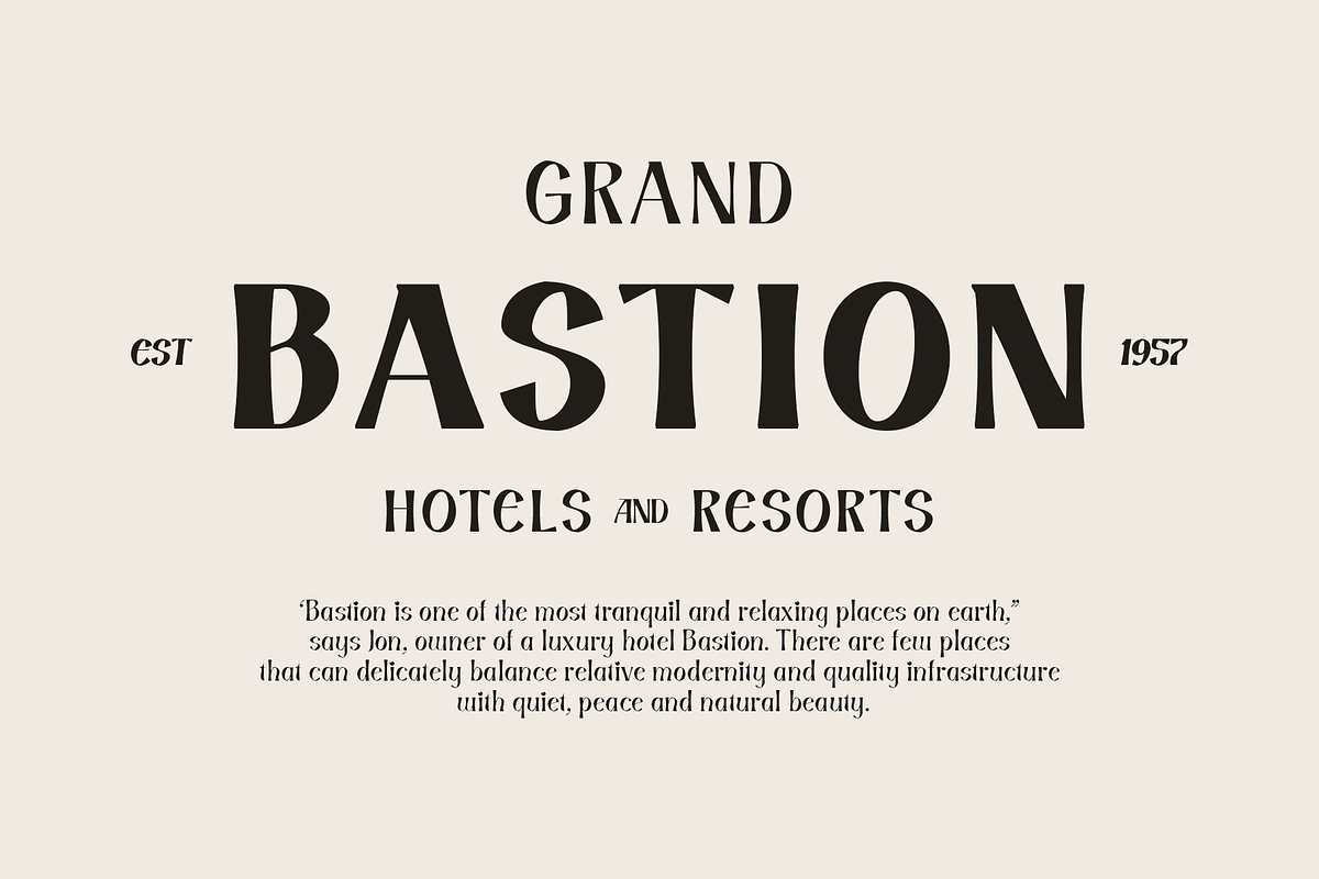 Tonight Show, a Serif Font by nurrontype (Photo 7 of 14)
