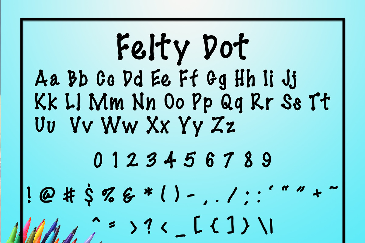 Felty Dot preview 2