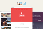 Leela – One Page HTML Template, a HTML Template by Doctype (Thumbnail 1 of 2)
