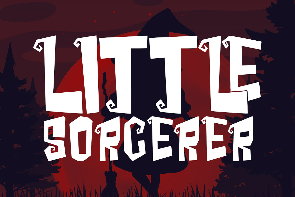 Magiblox Spooky Playful Horror Font, a Sans Serif Font by Maulana Creative (Photo 5 of 7)