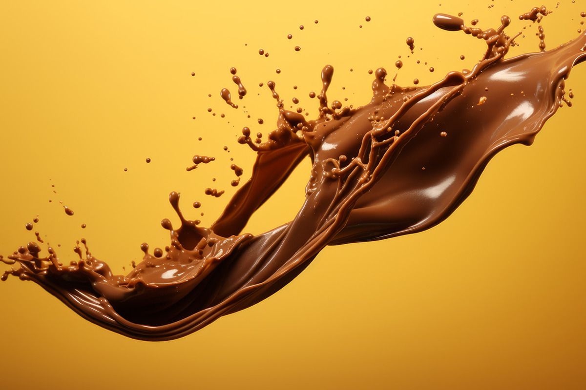 Chocolate splash. 51 images, a Food Illustration by Handmadefont (Photo 8 of 12)