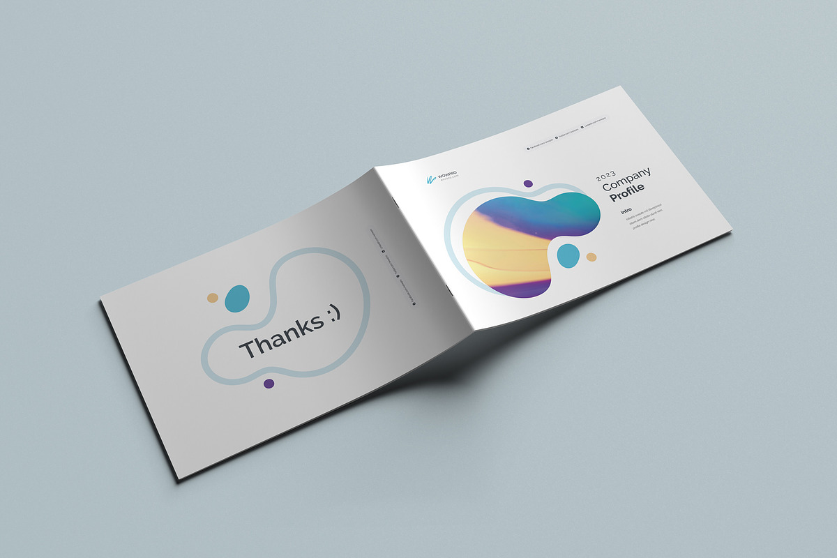 Company Profile Landscape, a Brochure Template by WOWPro (Photo 9 of 9)