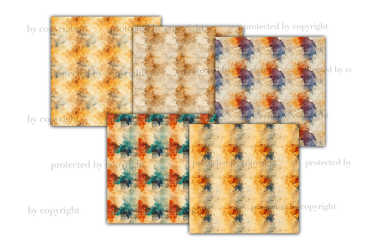 Old Paper Textures Grunge Background, a Pattern Graphic by GlamArtZhanna (Photo 2 of 3)