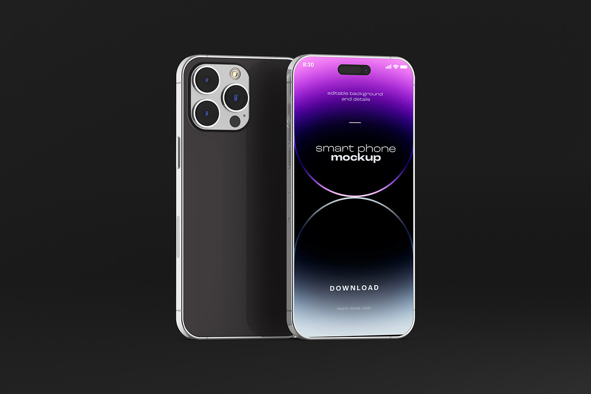 iPhone 14 Pro Max MockUp, a Product Mockup by PSD Market (Photo 17 of 20)