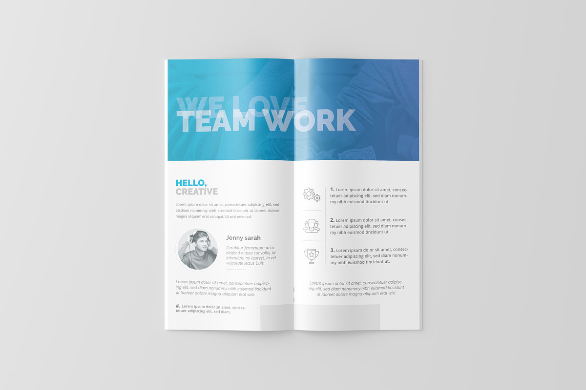DL Brochure / Magazine Mockup, a Mockup by Toasin Studio (Photo 8 of 8)