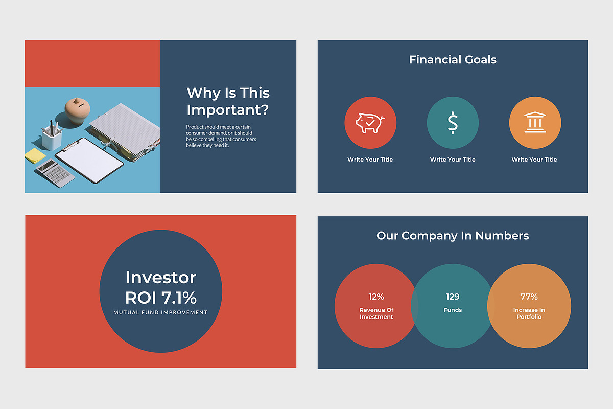 Financial Corp Finance PowerPoint, a Presentation Template by slidequest (Photo 3 of 9)