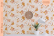 Wild Daisies pattern and clipart, a Pattern Graphic by Flora Wild Designs (Thumbnail 3 of 5)