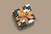 Gift Box and Wrapping Paper Mockup, an Advertising Mockup by Rami's Mockups (Thumbnail 8 of 9)