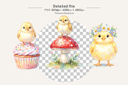 Easter Chick Sublimation PNG Bundle, an Illustration by Artnoy (Thumbnail 3 of 8)