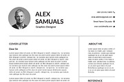 Clean and creative minimal resume, a Resume Template by Blackcloud_Creations (Thumbnail 7 of 7)