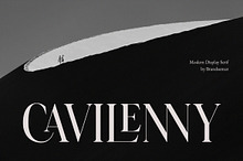 Cavilenny -Modern Display Serif Font