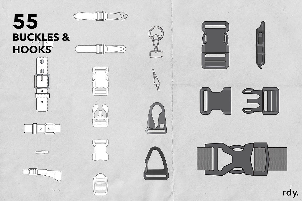 HUGE Fashion + Softgoods Design Set, an Object Graphic by Mano + Machine (Photo 4 of 15)