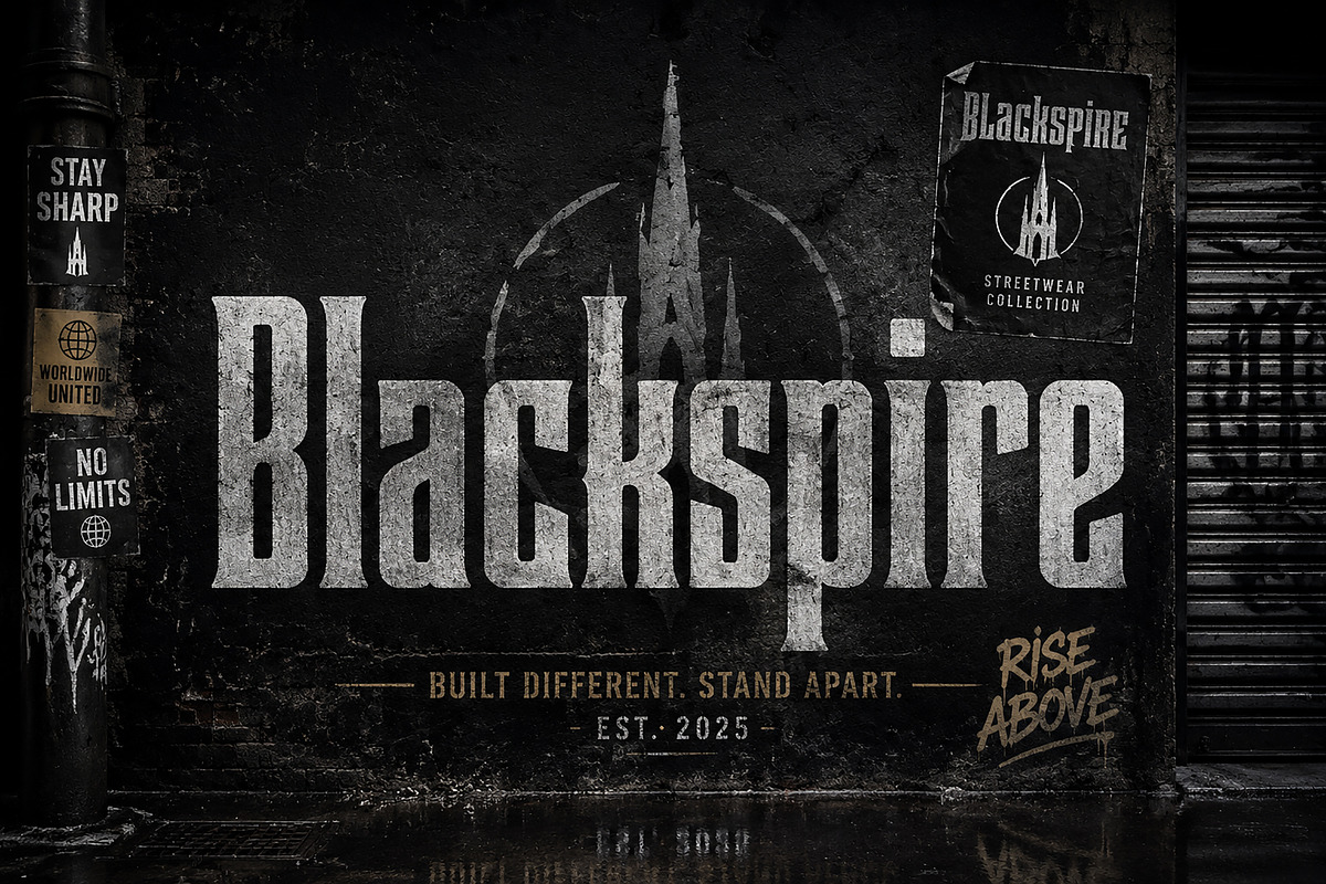 Blackspire – Modern Gothic Typeface, a Blackletter Font by Wow Magic (Photo 4 of 4)