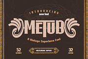 Metub – Display Hero Font, a Serif Font by twinstd (Thumbnail 1 of 11)