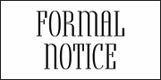 Formal Notice JNL, a Serif Font by Jeff Levine Fonts (Thumbnail 2 of 5)