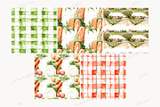 Farm Digital Paper Pattern Bundle, a Pattern Graphic by GlamArtZhanna (Thumbnail 3 of 4)