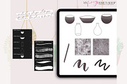Procreate Spring Floral and Leaf Set, a Brush Add-On by My Fancy Design Shop (Thumbnail 4 of 13)