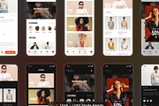 NILAH - Fashion Shopping Mobile App, an UI Kit Template by LA-STUDIO1 (Thumbnail 3 of 8)