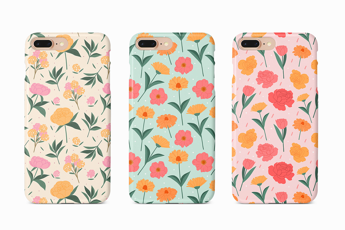 Floral seamless pattern, a Pattern Graphic by hanifa_design (Photo 7 of 8)