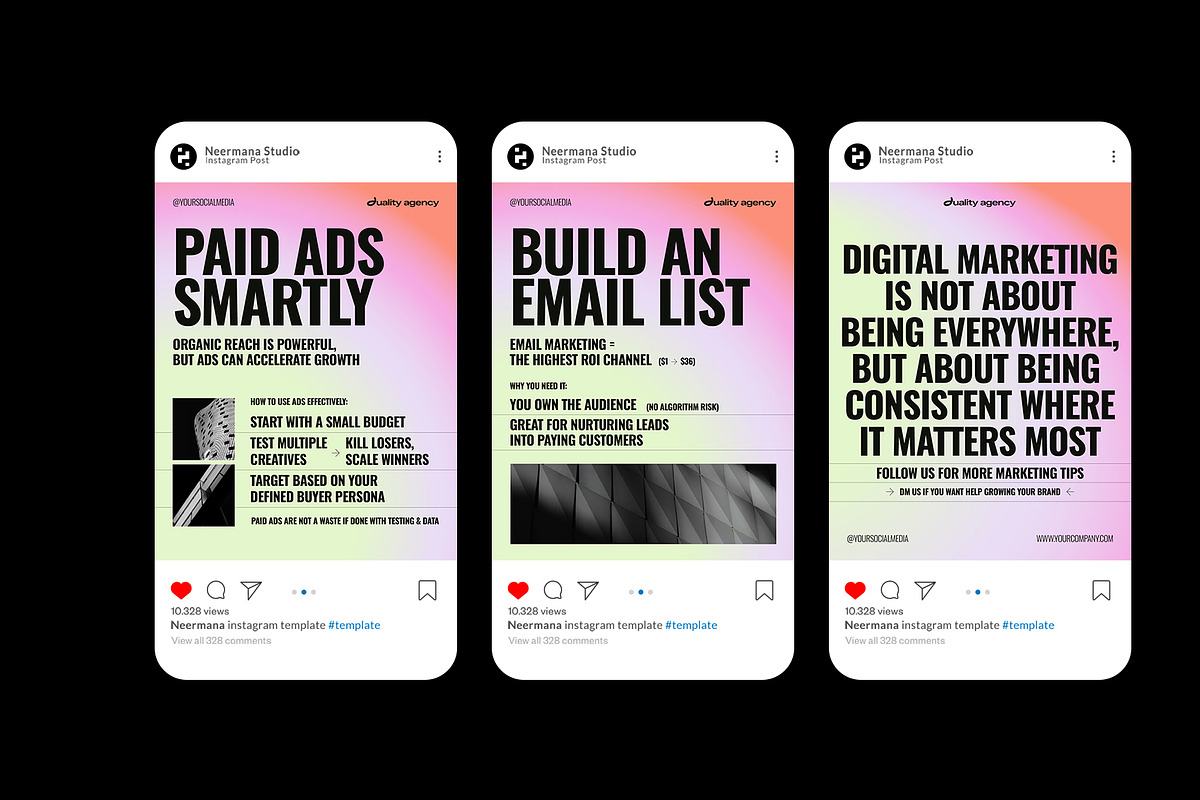 Digital Marketing Instagram Post preview 4