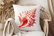 Ocean Sea Shell Sublimation Clipart, an Illustration by RobertsArt (Thumbnail 4 of 7)