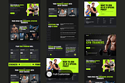MASSFIT - Health and Fitness, a Landing Page Template by SLAB! Design (Thumbnail 3 of 4)