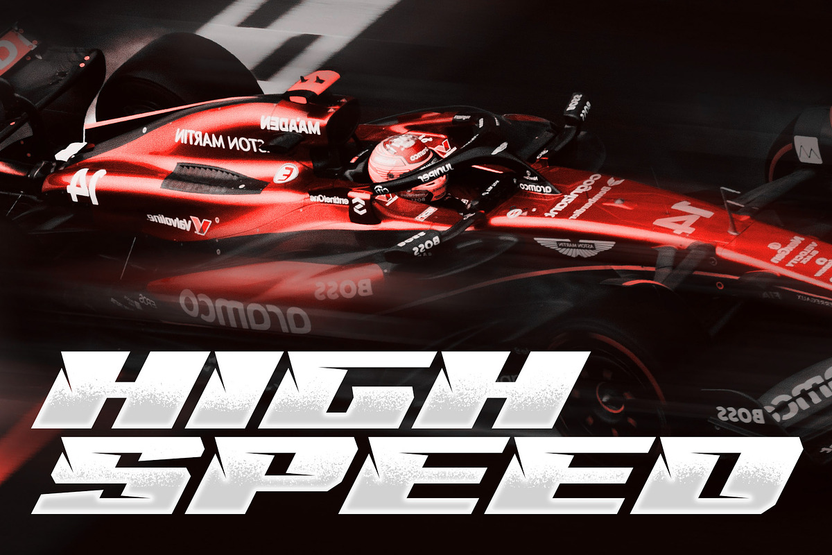 Highrace Racing Font, a Font by Multype Studio (Photo 5 of 10)