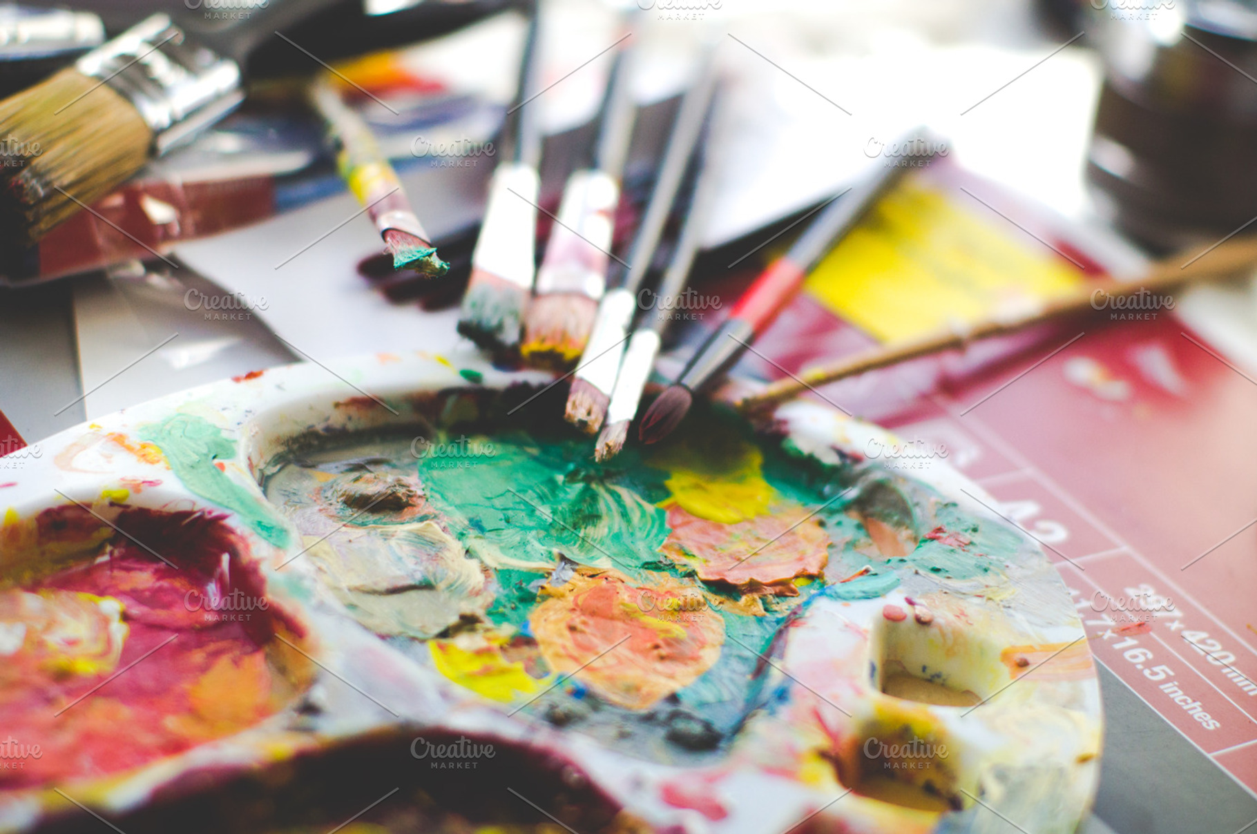 Painting tools, an Arts & Entertainment Photo by LarisaDeac