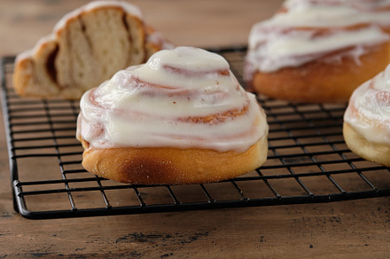 Homemade cinnamon roll pastry with stock photo containing cinnamon and roll