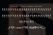 Round Linera - Classic Tattoo Font, a Sans Serif Font by QR Design Studio (Thumbnail 5 of 6)