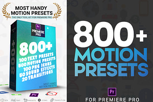 Motion Preset For Premiere Pro