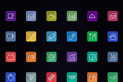 1500+ Flat Icons - Line Icons, an Outline Icon by FlatLineIcons (Thumbnail 7 of 21)