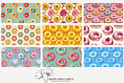 70 donuts seamless pattern, a Pattern Graphic by Poppy Lane Studio (Thumbnail 8 of 10)