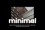 Ghoxdo - Modern Sans Font, a Sans Serif Font by Iqsiart Studio (Thumbnail 5 of 6)