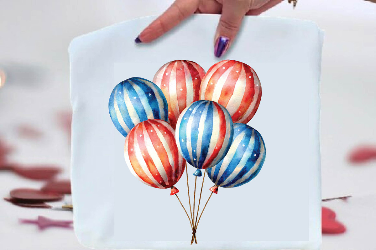 Watercolor 4th of July Clipart Bundl, an Illustration by SVGArt (Photo 8 of 9)